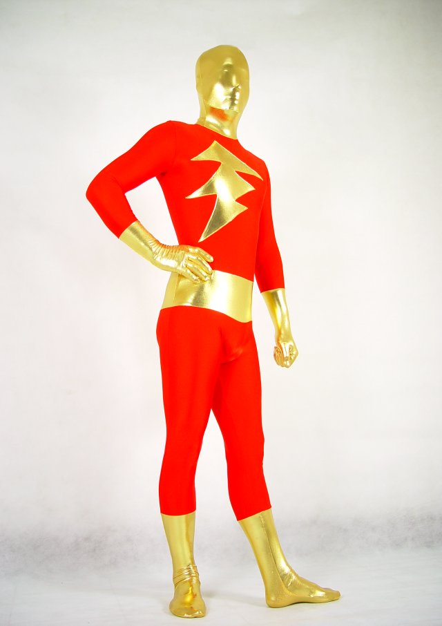 Red The Flash Halloween Costumes Zentai